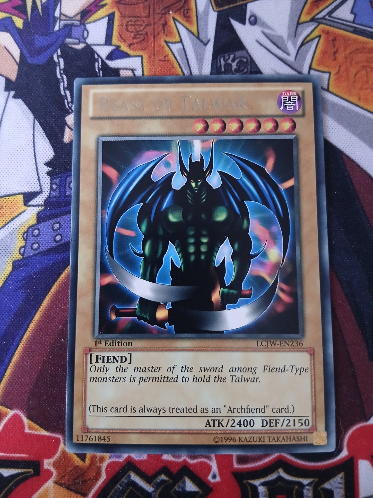 Beast of Talwar - Rare LCJW - Yu-Gi-Oh, Ophalen of Verzenden, Zo goed als nieuw