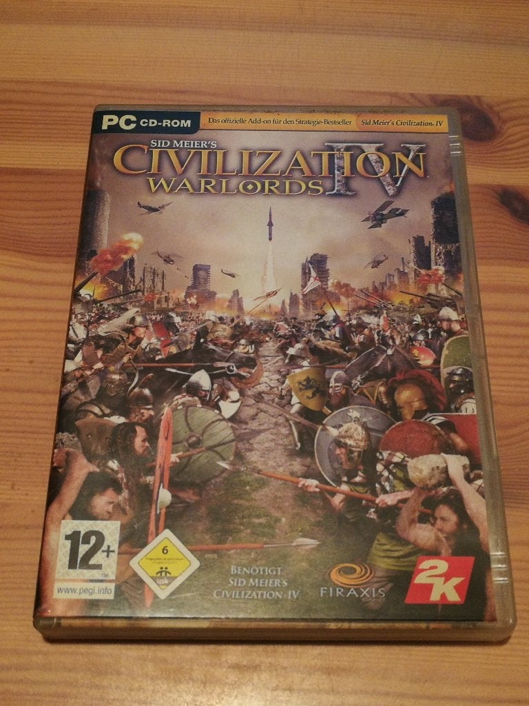 Sid Meier's Civilization IV: Warlords, Spelcomputers en Games, Games | Pc, Gebruikt, 1 speler, Ophalen of Verzenden, Strategie en Constructie