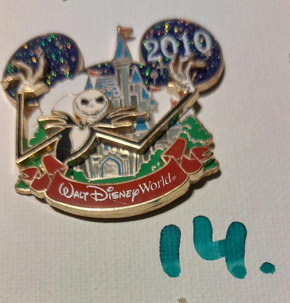 Nightmare Before Christmas Disney Pin 2010 Jack Skellington, Ophalen of Verzenden, Overige figuren, Gebruikt, Overige typen