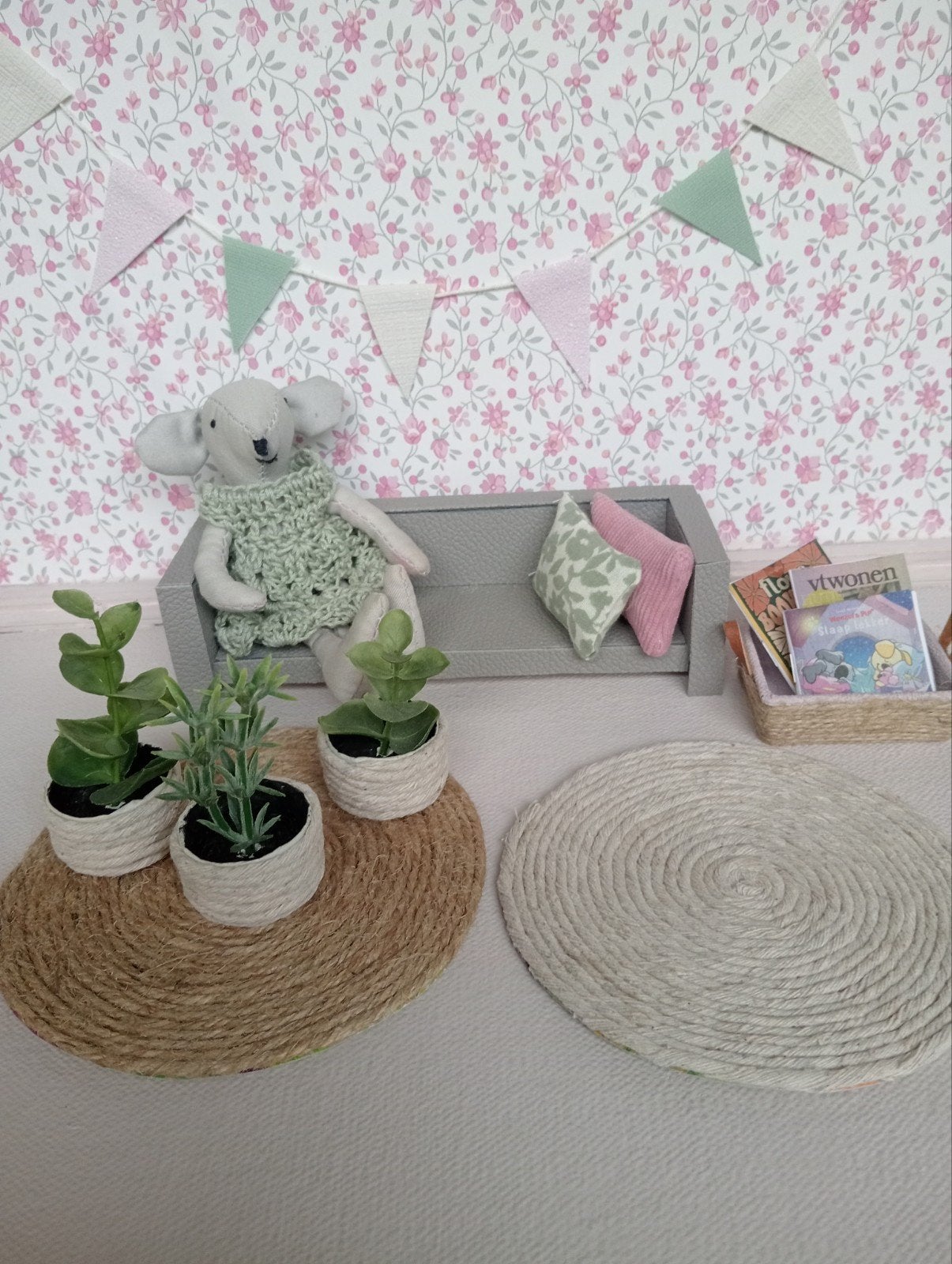 Plantjes voor muizenhuis of poppenhuis, Verzamelen, Poppenhuizen en Toebehoren, Ophalen of Verzenden, Nieuw, Poppenhuis