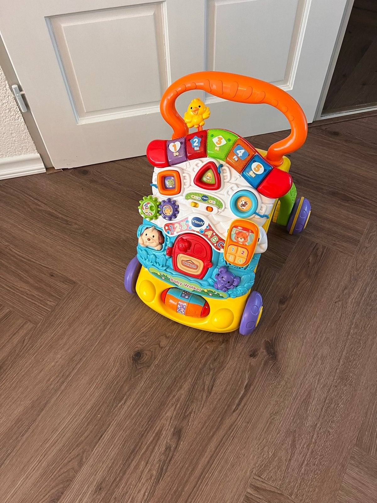 VTech Baby Walker - Nieuwstraat Met Muziek en spraak, Kinderen en Baby's, Speelgoed | Babyspeelgoed, Ophalen, Zo goed als nieuw