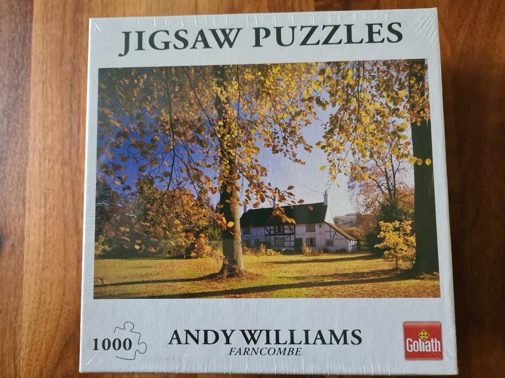 Farncombe.       Andy williams.         Puzzel., Hobby en Vrije tijd, Denksport en Puzzels, Ophalen of Verzenden, 500 t/m 1500 stukjes