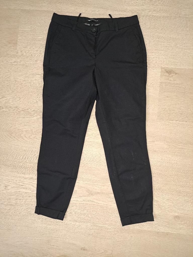 Broek zwart expresso maat 40, Maat 38/40 (M), Zwart, Ophalen of Verzenden, Lang