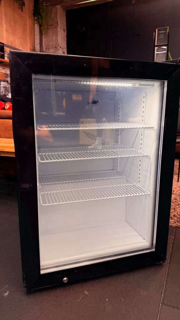 Vitrine Vriezer met LED Verlichting, Witgoed en Apparatuur, Koelkasten en IJskasten, Ophalen, Minder dan 85 cm, 45 tot 60 cm, Met vriesvak
