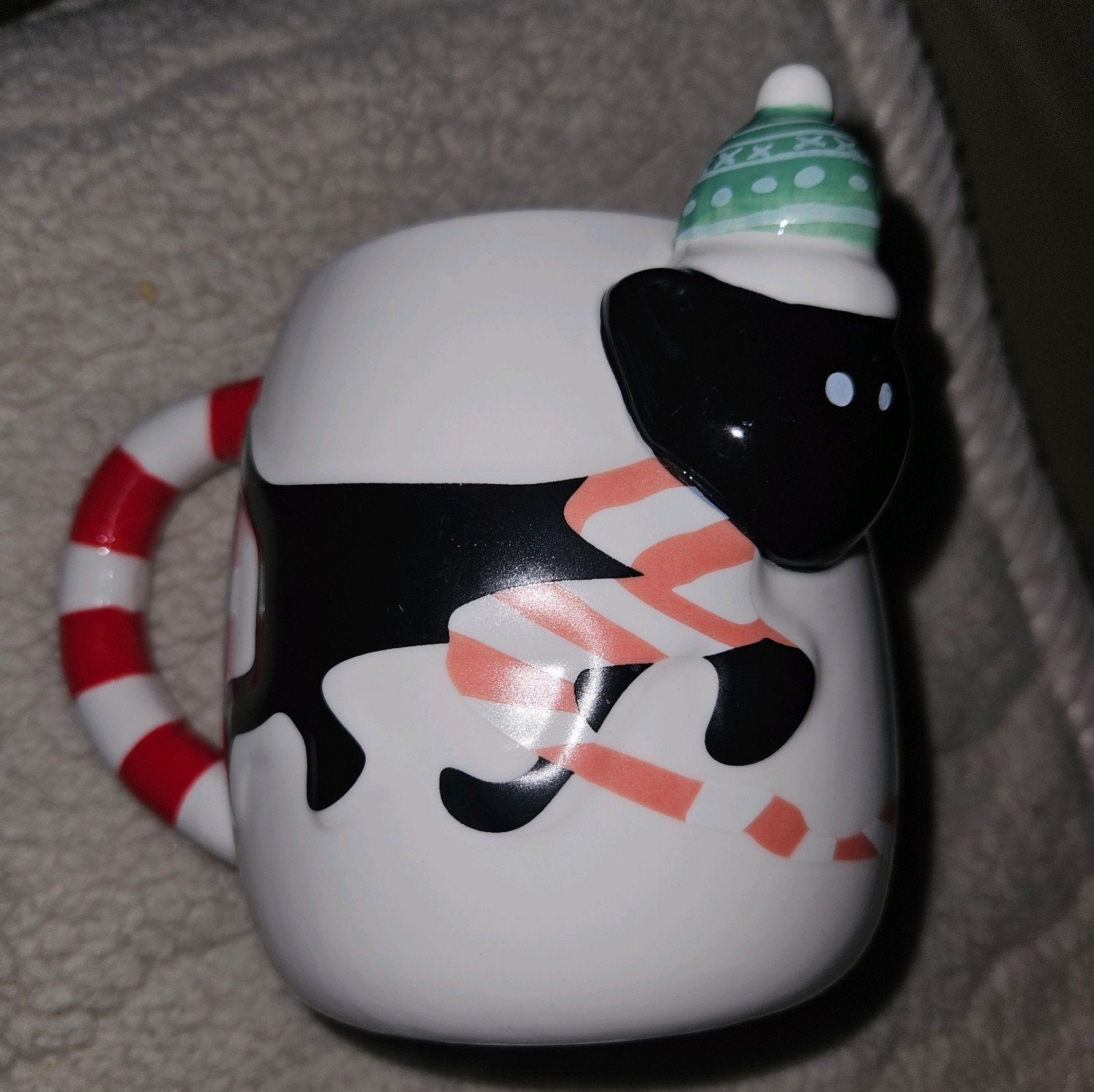 Kerstmok Siepie, Ophalen of Verzenden, Zo goed als nieuw, Overige stijlen, Kop(pen) en/of Schotel(s)