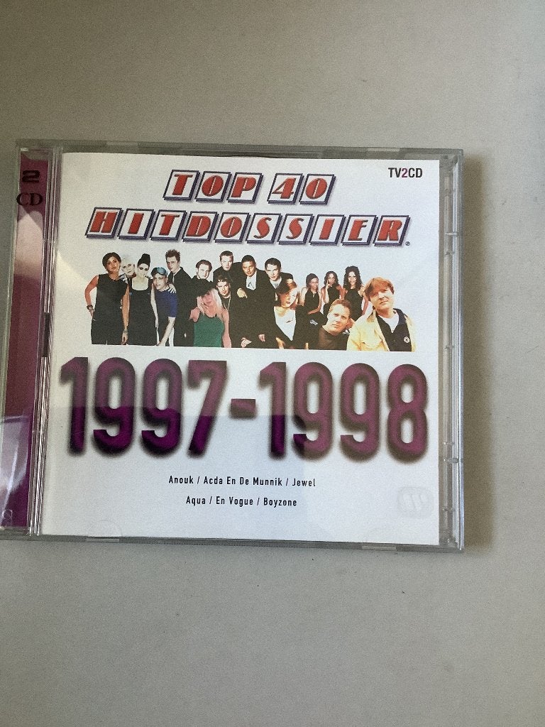 Top 40 hitdossier 1997-1998 (2 cd’s), Ophalen of Verzenden, Zo goed als nieuw, Pop