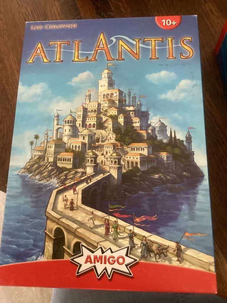 Atlantis, bordspel, Een of twee spelers, Ophalen of Verzenden, Nieuw, Amigo