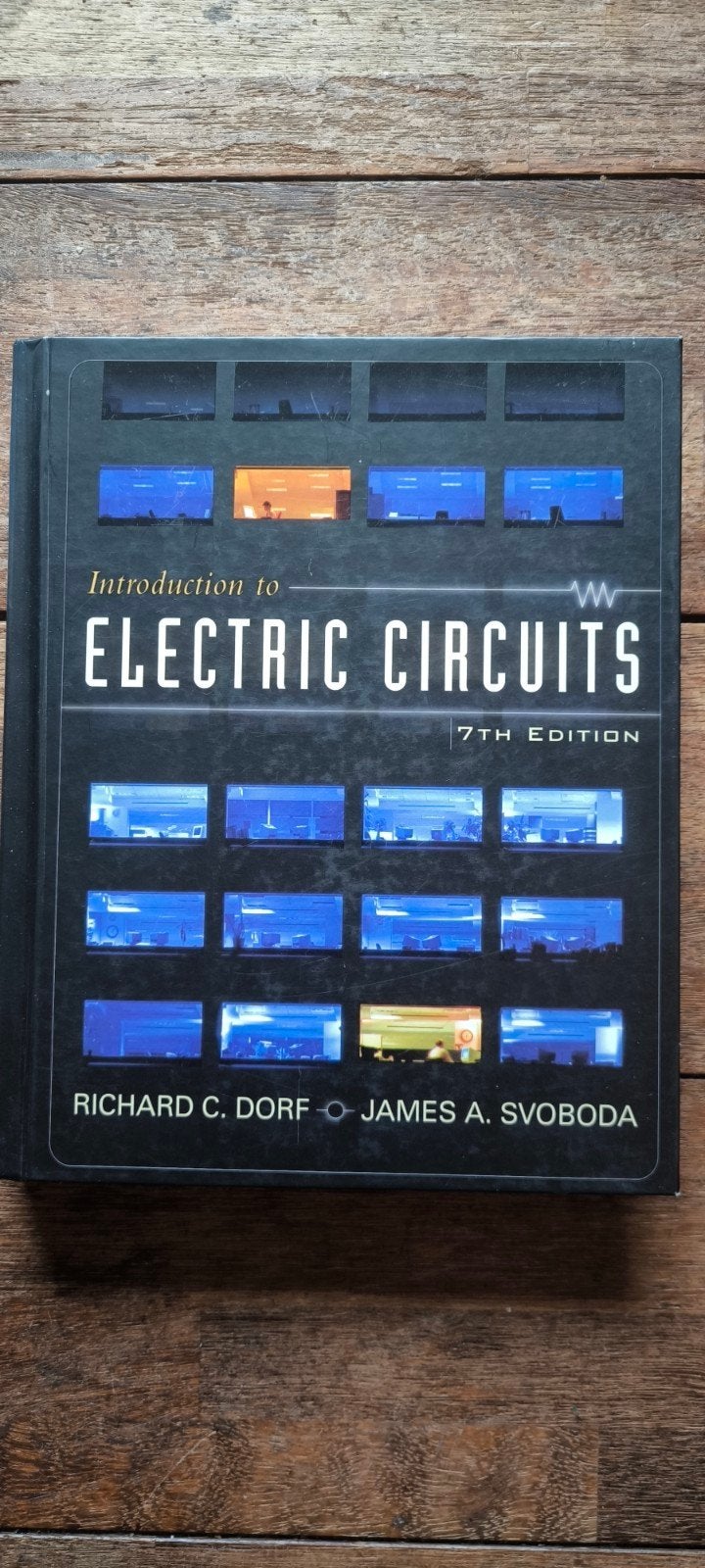 Introduction to Electric Circuits - 7th Edition, Ophalen of Verzenden, Zo goed als nieuw, Elektrotechniek, Richard C. Dorf, James A. Svoboda