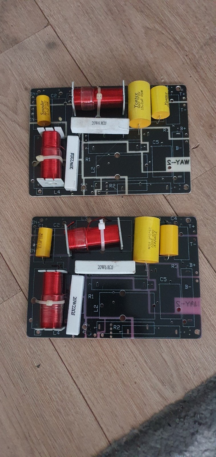 2-weg crossover filters voor luidsprekers, Ophalen of Verzenden, Zo goed als nieuw