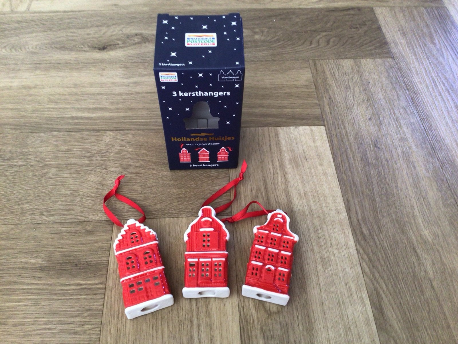 Kersthuisjes voor kerstboom postcodeloterij, Ophalen of Verzenden, Nieuw