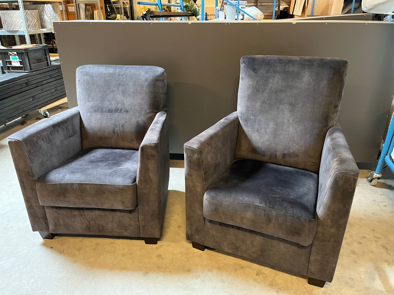 Als Nieuw fauteuil hoog + fauteuil laag I Wolfswinkel Wonen, 75 tot 100 cm, Ophalen of Verzenden, Zo goed als nieuw, 50 tot 75 cm