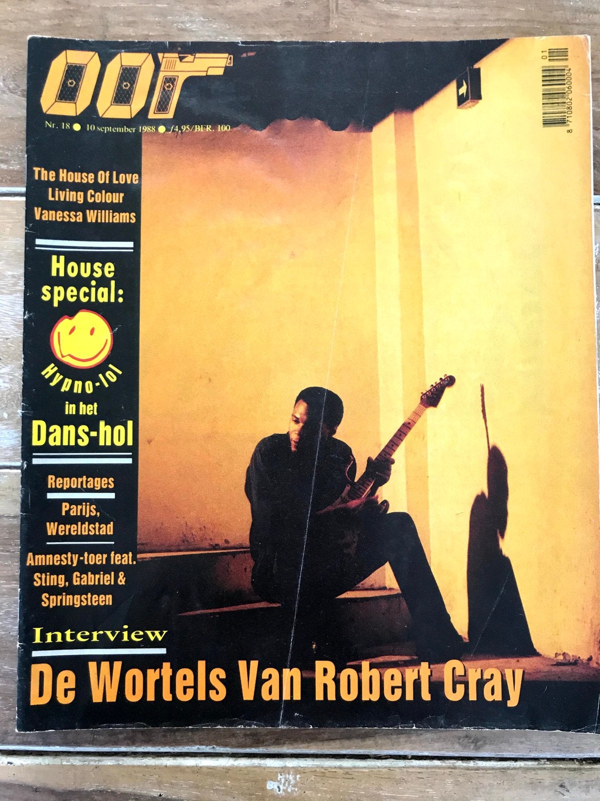 OOR Magazine 1988 ROBERT CRAY House Of Love LIVING COLOUR, Ophalen of Verzenden, Zo goed als nieuw, Muziek, Film of Tv