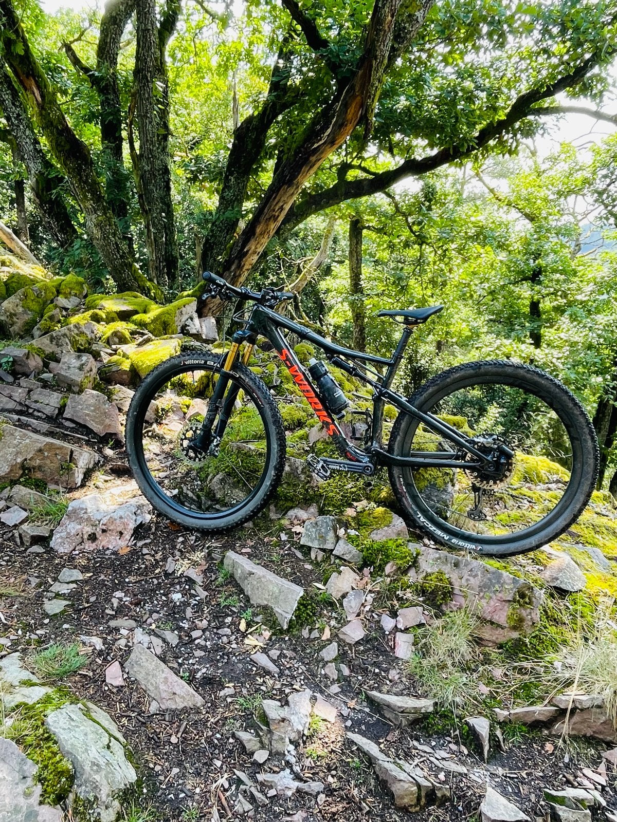 Specialized S-Works Epic maat M xtr fox kashima vork, Fietsen en Brommers, Fietsen | Mountainbikes en ATB, Zo goed als nieuw, Schijfrem