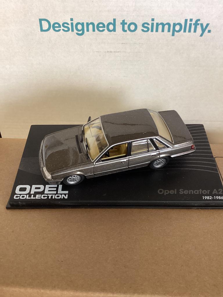 Opel Senator A2 1982-1986 1:43, Hobby en Vrije tijd, Modelauto's | 1:43, Ophalen of Verzenden, Gebruikt, Auto, Overige merken
