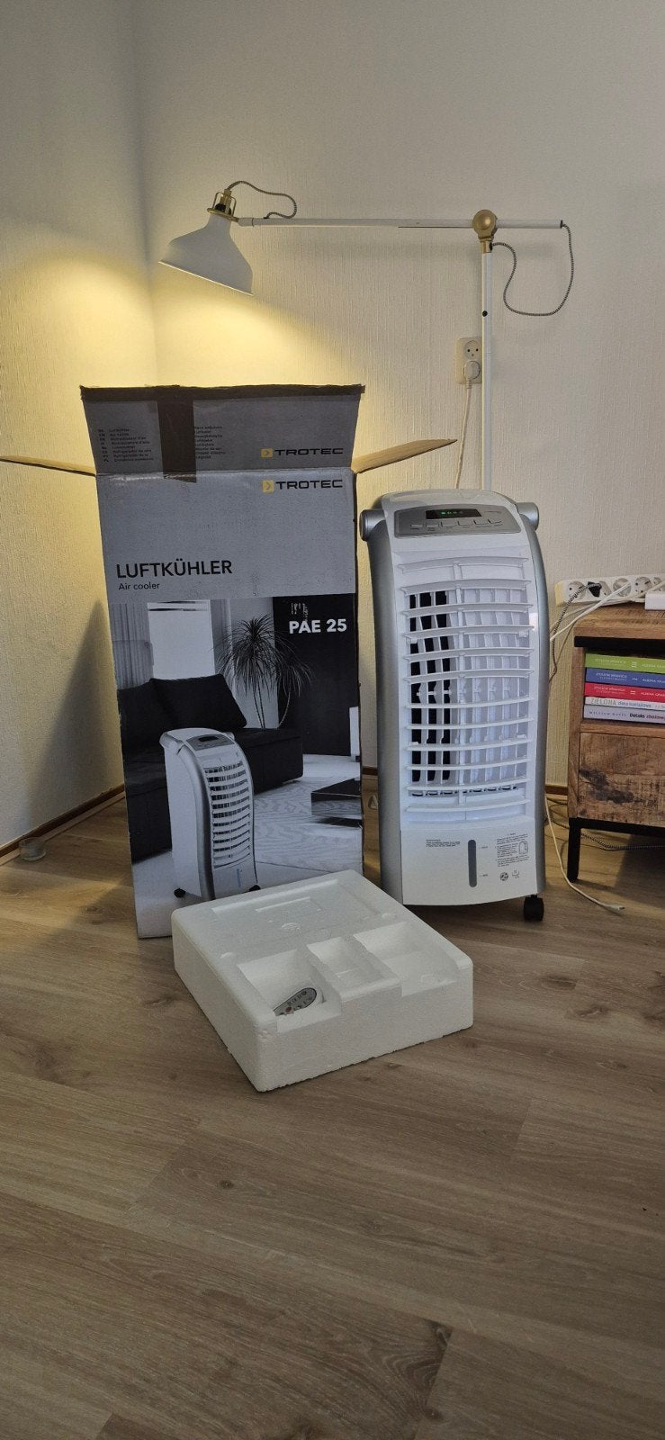Krachtige Trotec PAE 25 Mobiele Airco met Afstandsbediening, 3 snelheden of meer, Ophalen of Verzenden, Zo goed als nieuw, Koelen en Ontvochtigen