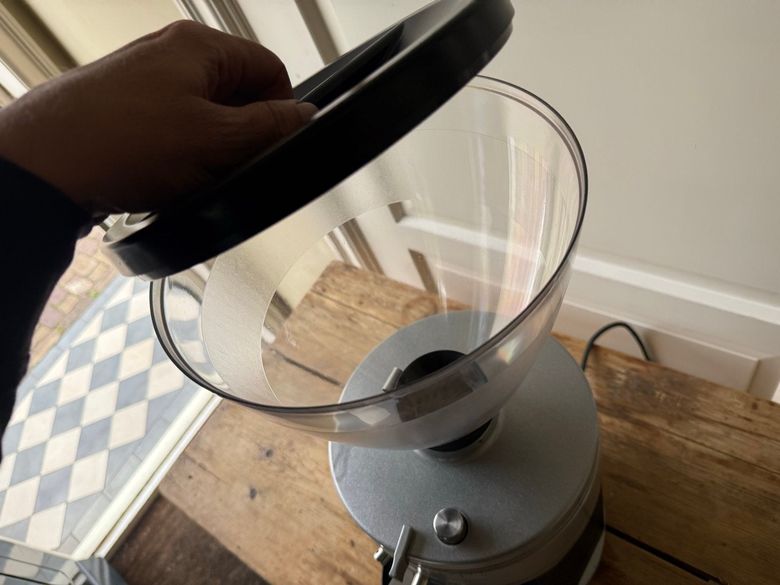 Vibiemme Domobar Super espressomachine met Ditting molen, Stoompijpje, Gebruikt, Espresso apparaat, 2 tot 4 kopjes