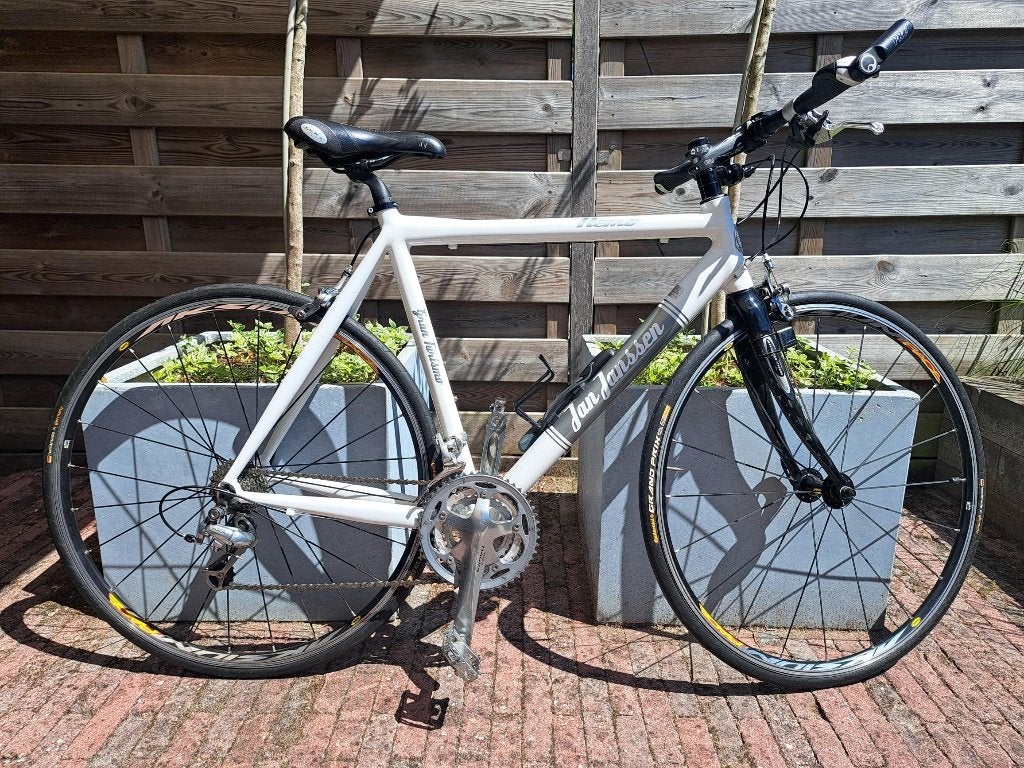 Jan Janssen Nemo racefiets, Fietsen en Brommers, 28 inch, Gebruikt, Velgrem, Aluminium