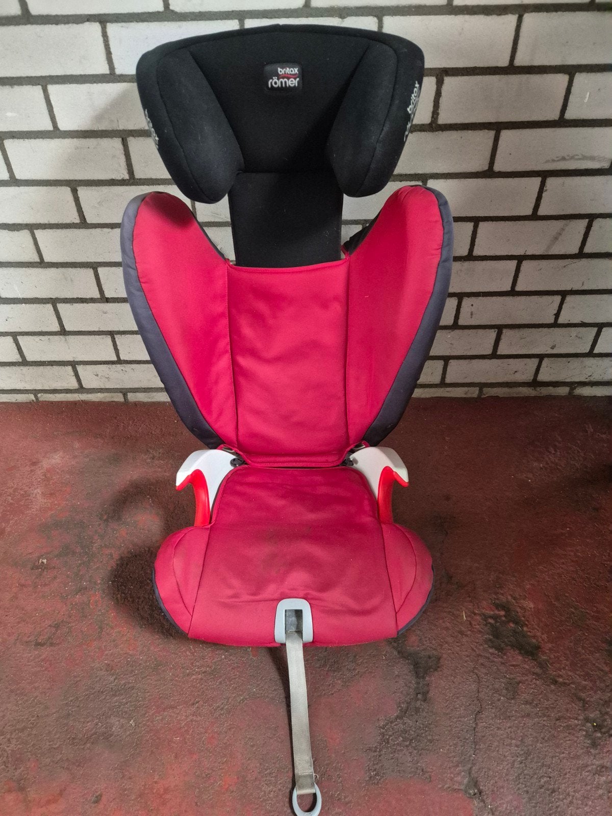 Britax Römer autostoel, rood, 15-36 kg, Ophalen, Romer, Autogordel of Isofix, Gebruikt
