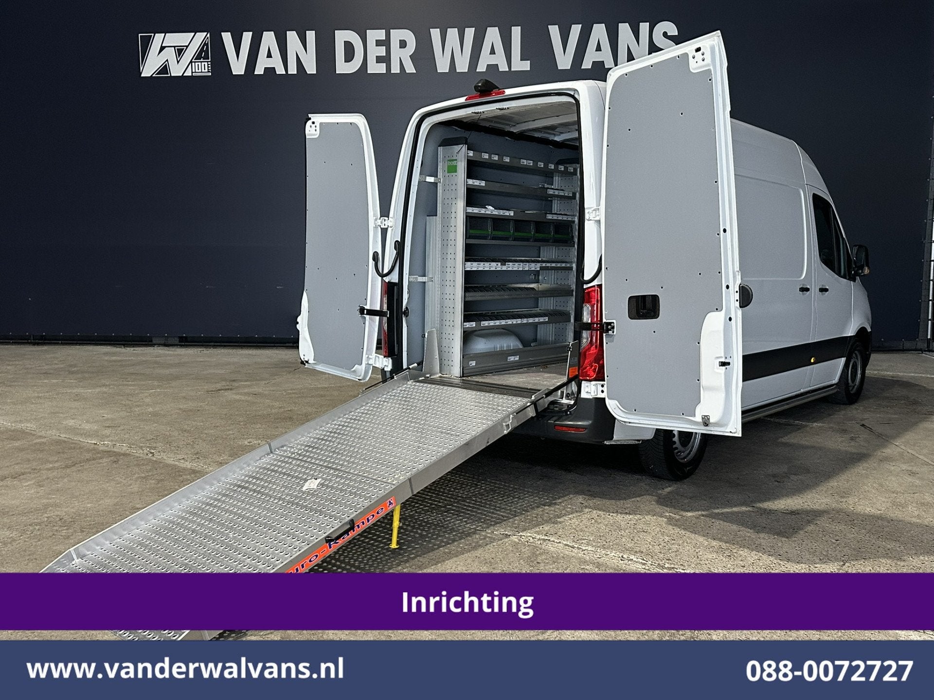 Mercedes-Benz Sprinter 311 CDI L2H2 Inrichting Oprijplaat Eu, Auto's, 13 km/l, Dealer onderhouden, Gebruikt, 4 cilinders