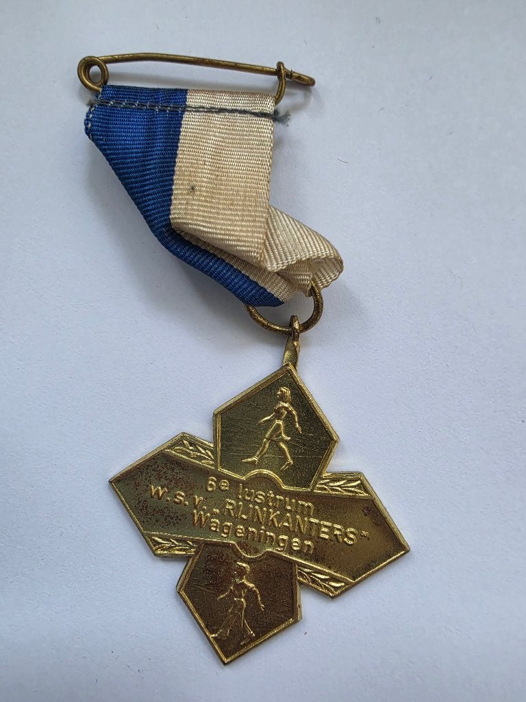 Wandelmedaille Wageningen, Postzegels en Munten, Penningen en Medailles, Ophalen of Verzenden, Overige materialen, Nederland