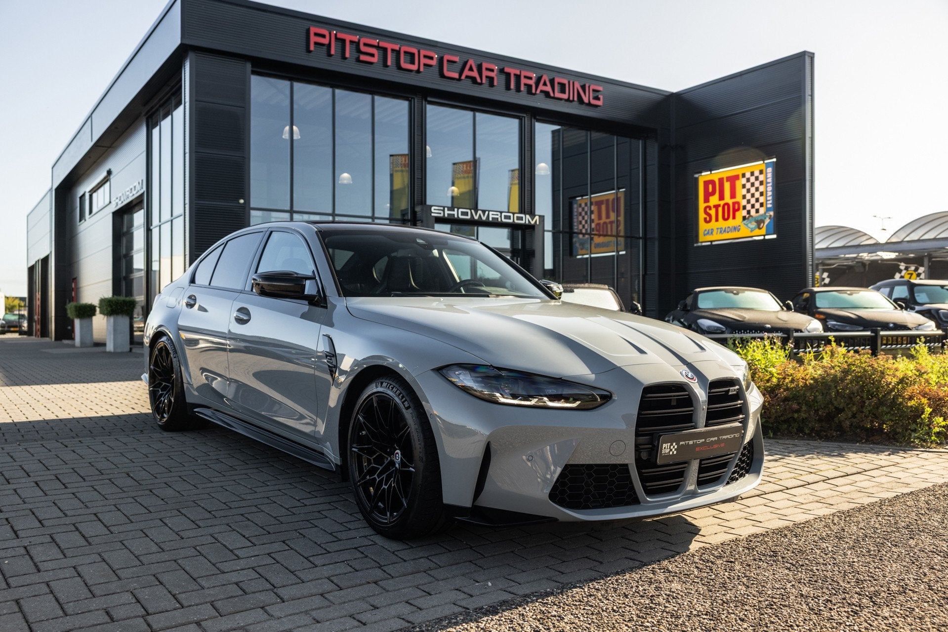BMW 3-serie M3 Competition, Akrapovic, BTW, Carbon, Bucketse, Auto's, Automaat, Dealer onderhouden, Achterwielaandrijving, Gebruikt