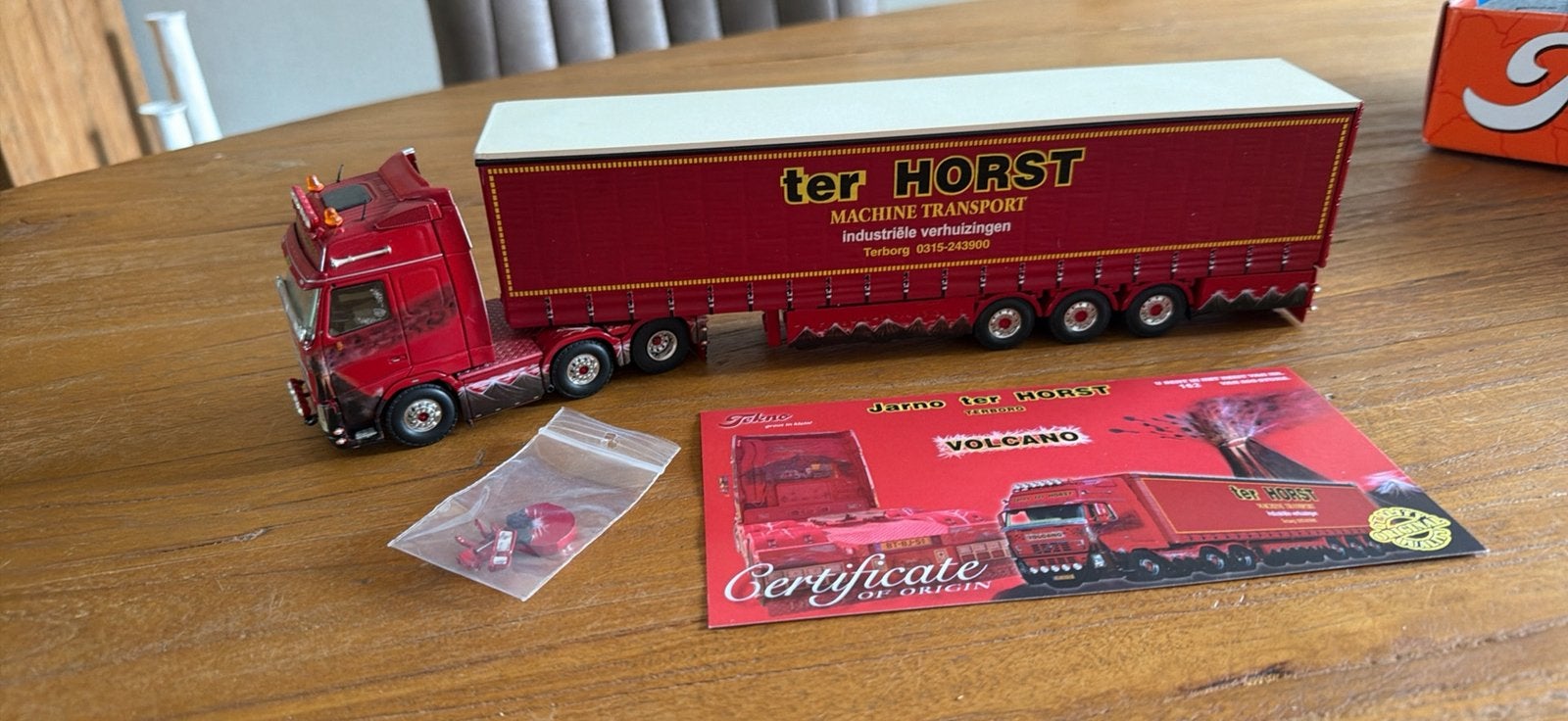 Tekno Volvo Jarno ter Horst, Ophalen of Verzenden, Gebruikt, Bus of Vrachtwagen, Tekno