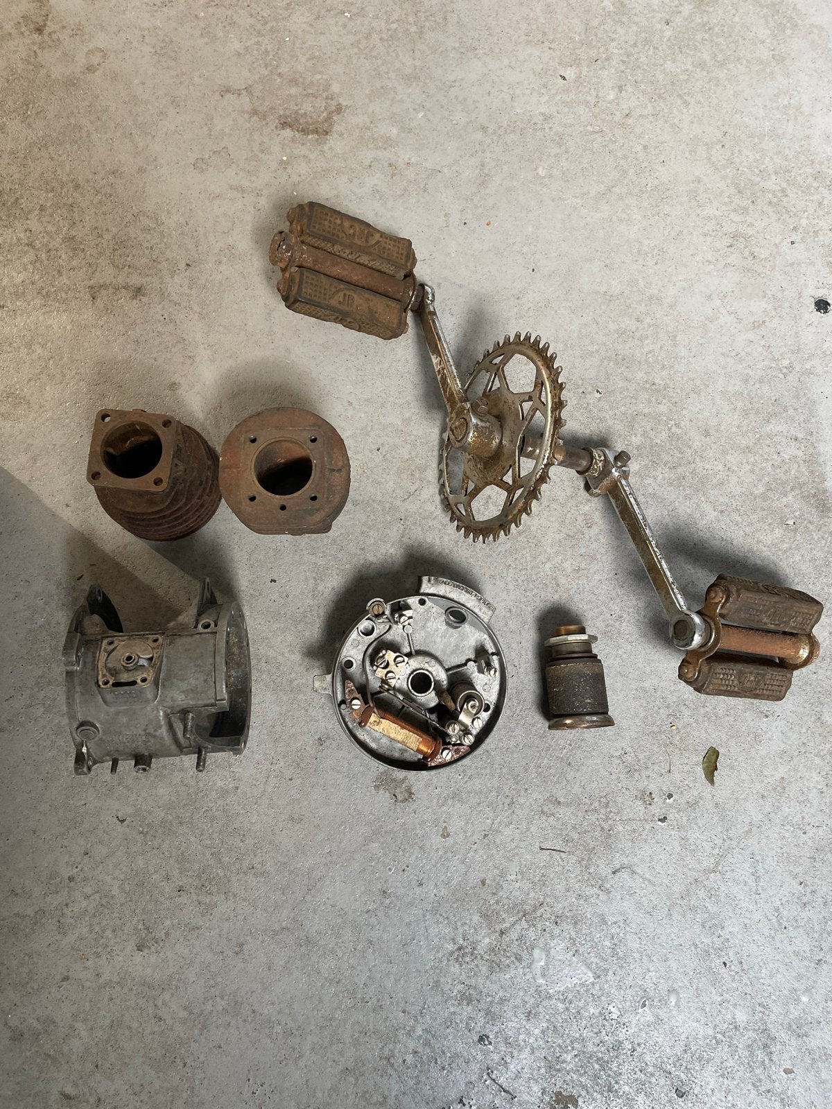Solex onderdelen - Motorblok, cilinders, pedalen, Ophalen of Verzenden, Gebruikt, Overige typen