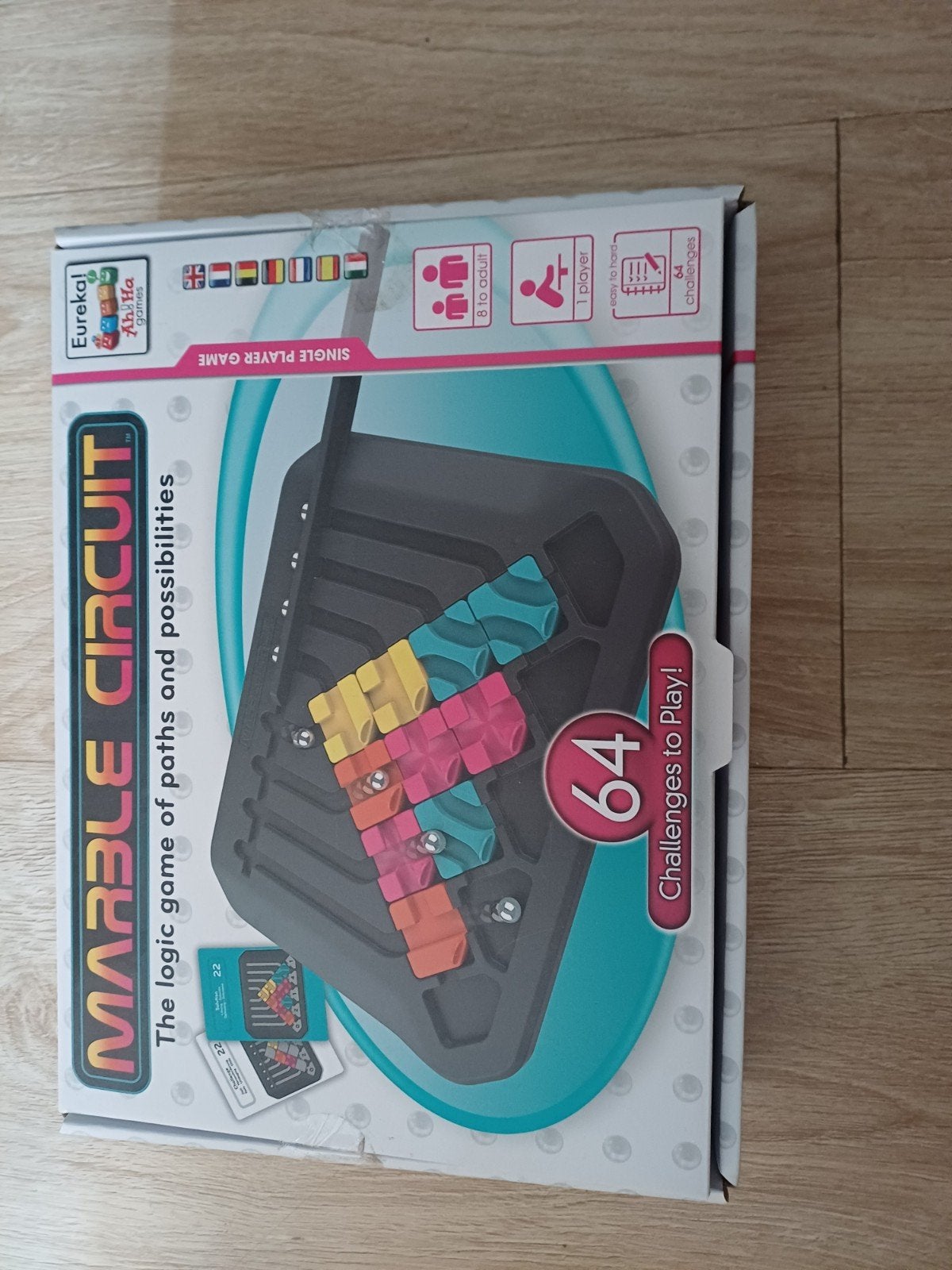 Marble Circuit: Logica spel met knikkerbanen, Ophalen of Verzenden, Zo goed als nieuw, 6 jaar of ouder