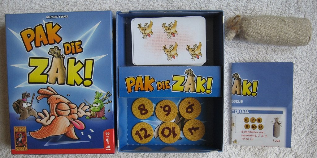 Pak die ZAK ! (van Wolfgang Kramer) 999 Games, Ophalen of Verzenden, Zo goed als nieuw, 999-games