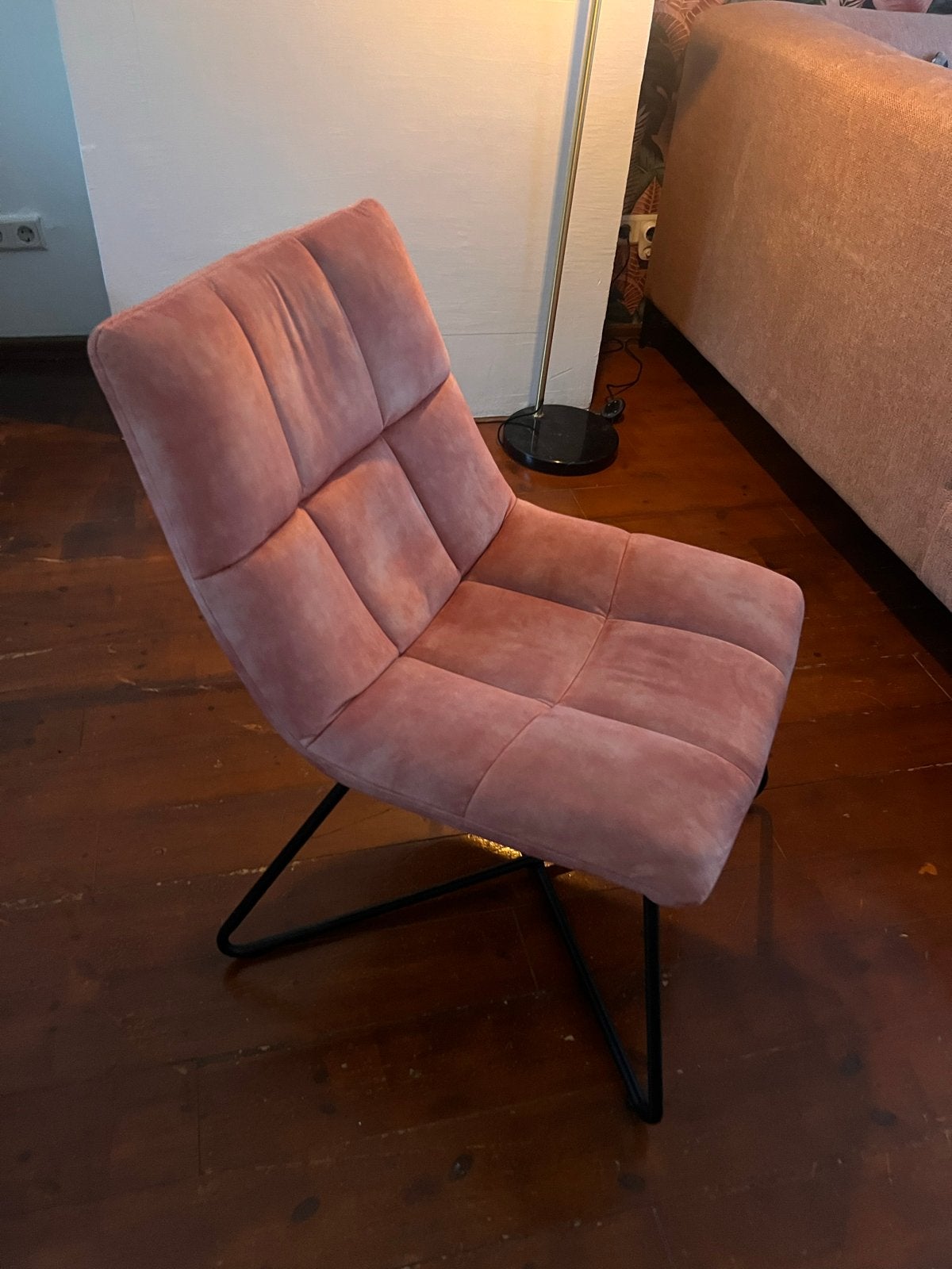 Roze stoel, Huis en Inrichting, Ophalen, Gebruikt, Overige kleuren, Eén