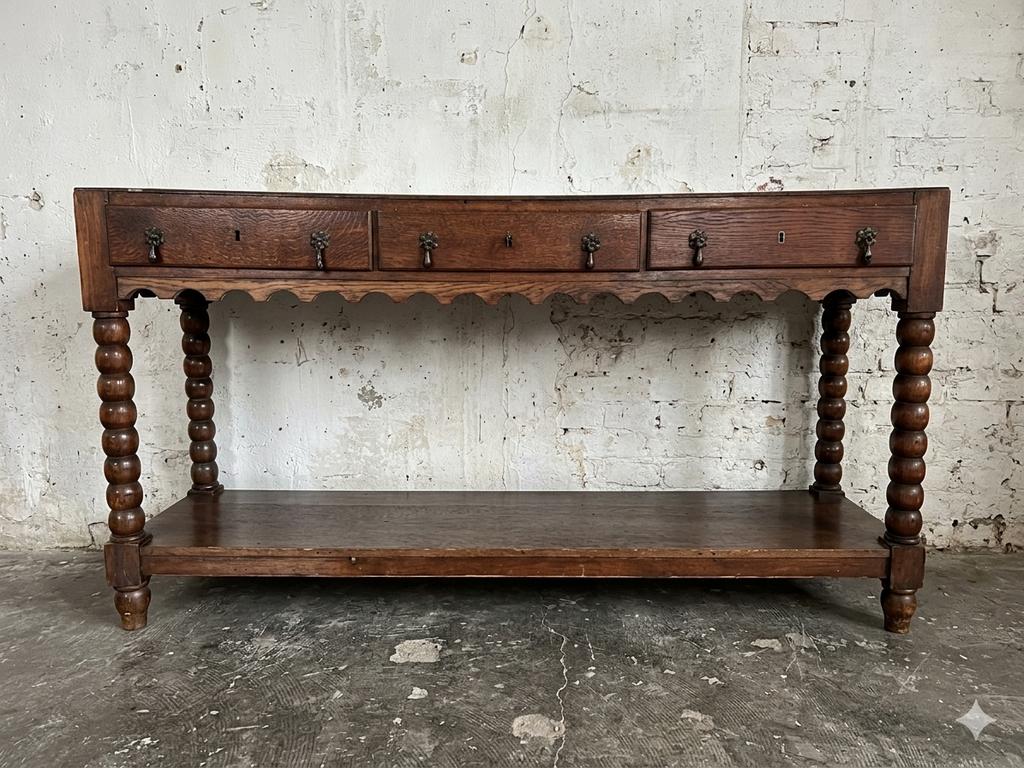 Prachtige sidetable 19e/20e‑eeuw, Ophalen, Gebruikt, 100 tot 150 cm, Nederlands/Vlaams/Engelse stijl