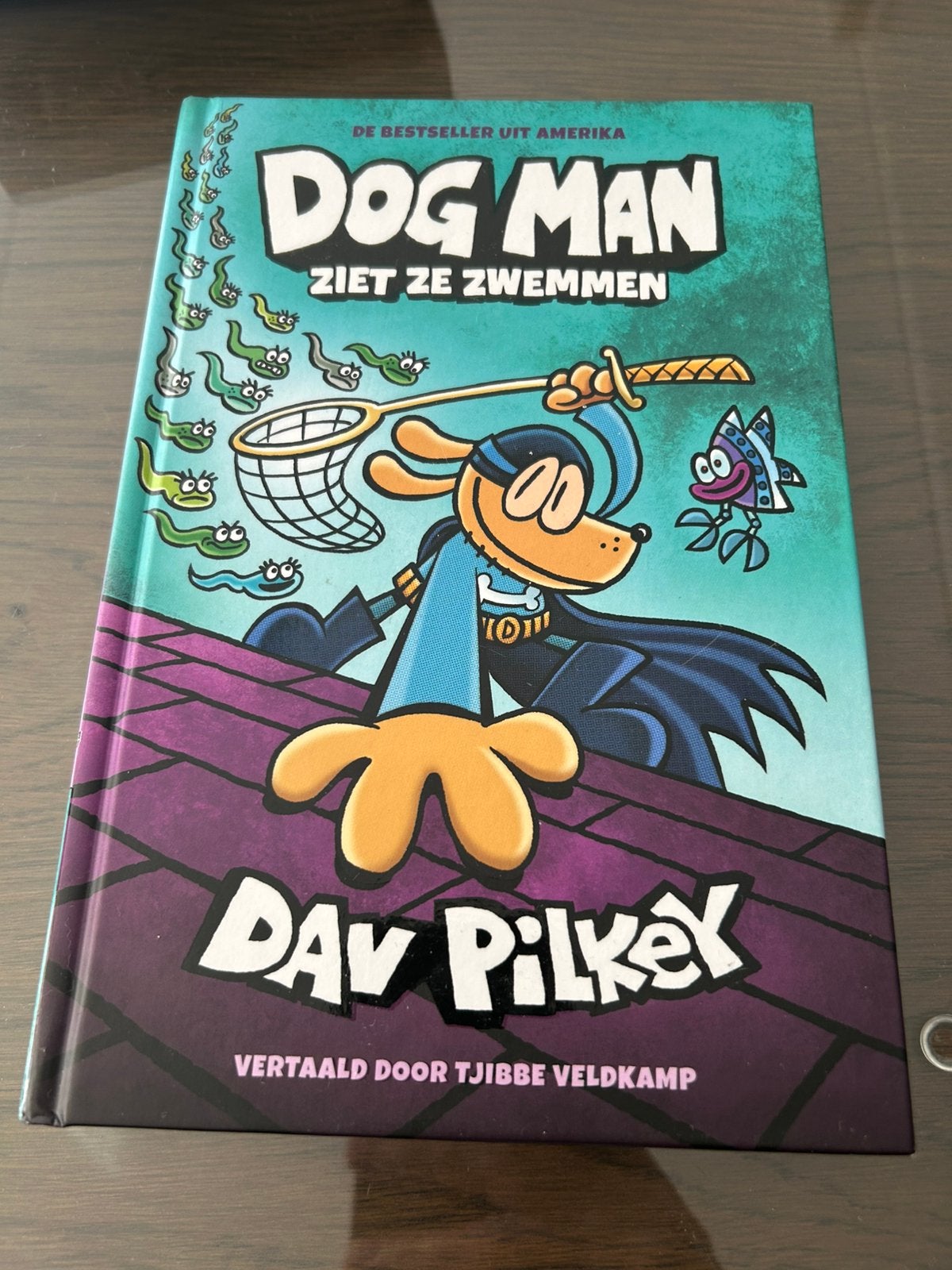 Dav Pilkey - Dog Man ziet ze zwemmen, Ophalen, Fictie algemeen, Zo goed als nieuw, Dav Pilkey