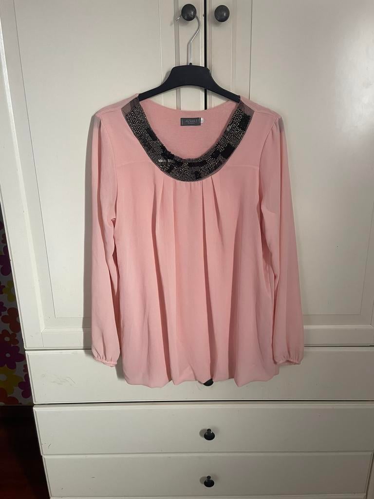 Azuri blouse L, Verzenden, Zo goed als nieuw, Maat 42/44 (L), Roze