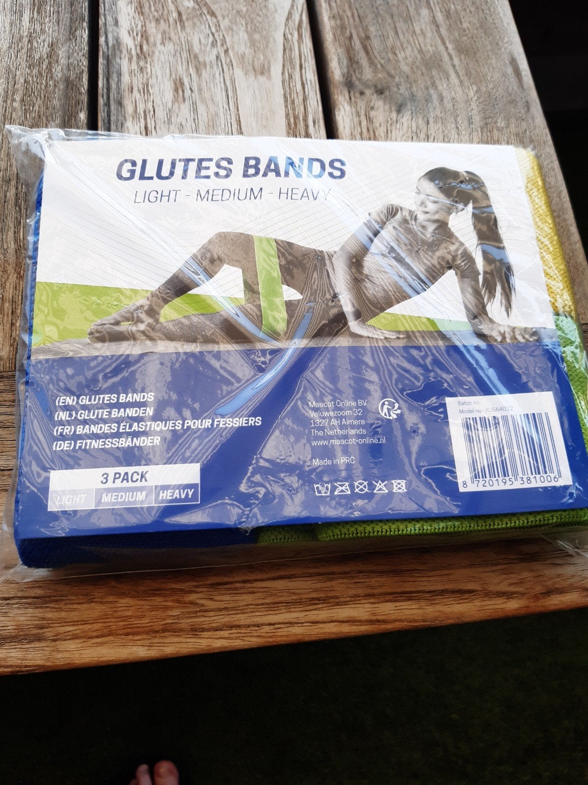 Glute Banden Set - Licht, Medium, Zwaar (3 stuks), Sport en Fitness, Fitnessmaterialen, Ophalen of Verzenden, Nieuw, Benen, Weerstandband