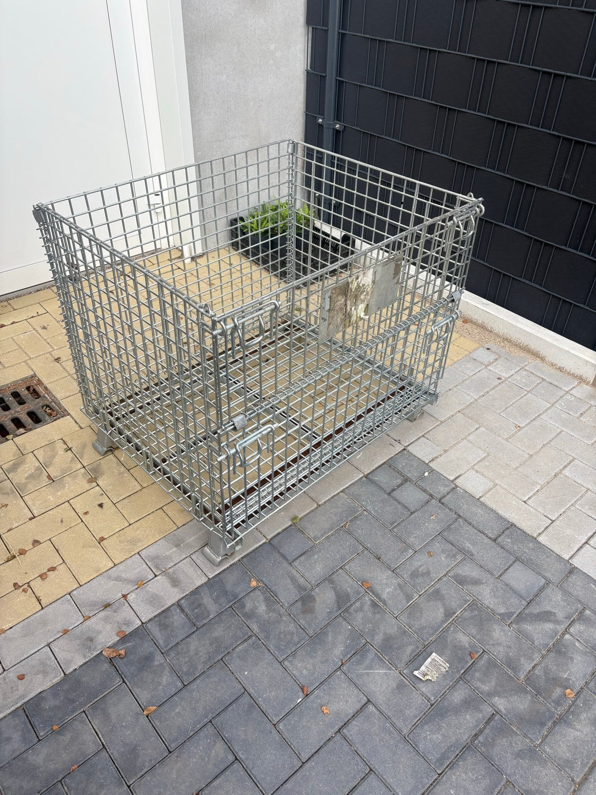 Stapelbare Metalen gaasbox - Opslagbox - Kratten, Ophalen, Gebruikt