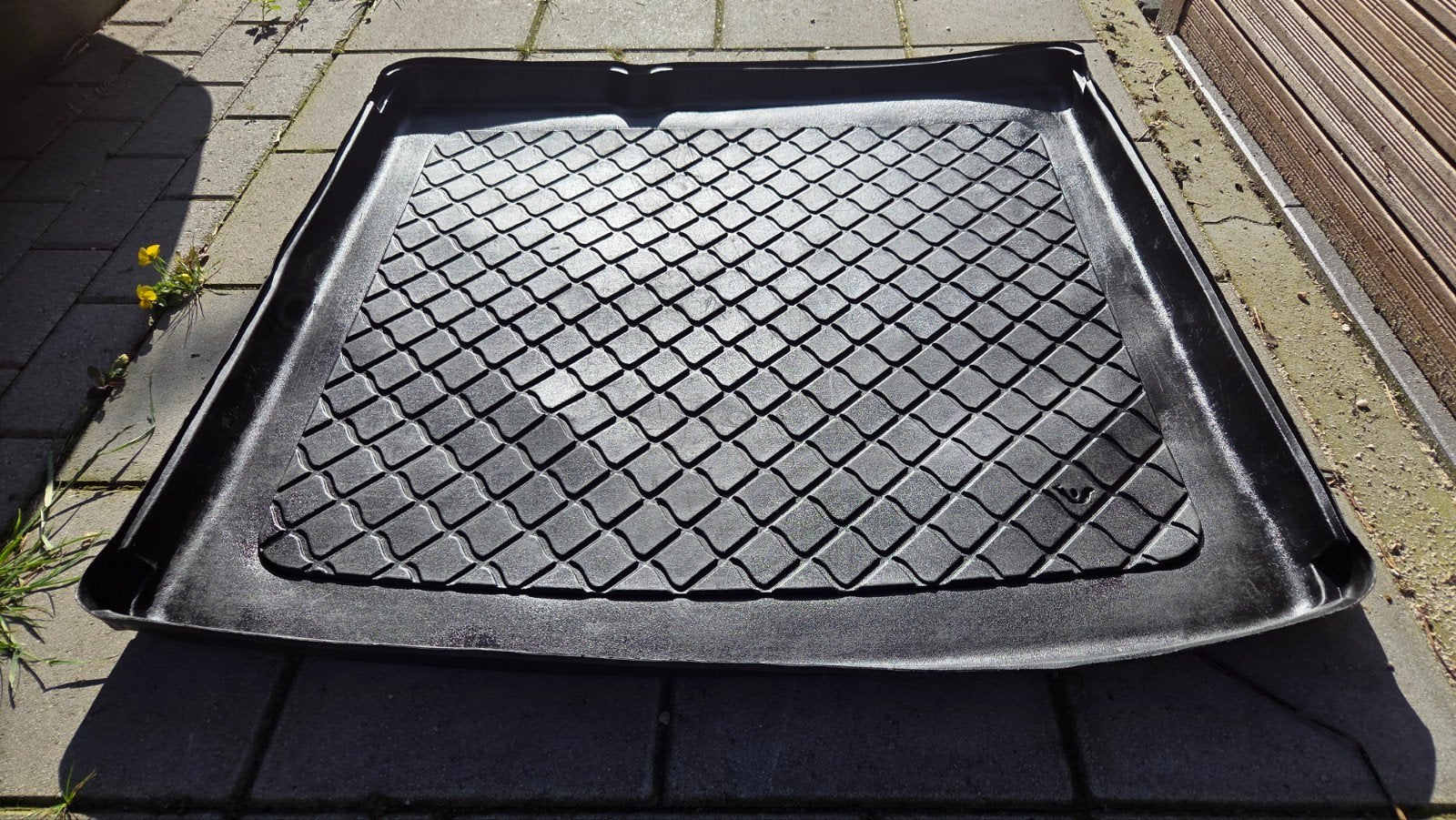 Rubberen kofferbakmat voor Skoda Enyaq, Auto diversen, Kofferbakmatten, Ophalen, Gebruikt