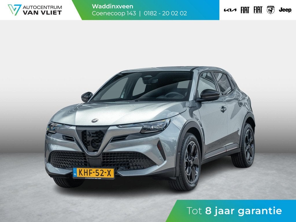 Alfa Romeo Junior Elettrica Speciale 54 kWh | Techno Pack |, Leder en Stof, Origineel Nederlands, Automatische klimaatregeling