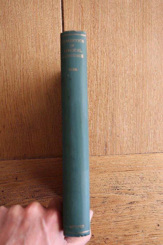 the semantics of biblical language by james barr, Ophalen of Verzenden, Zo goed als nieuw, Christendom | Katholiek