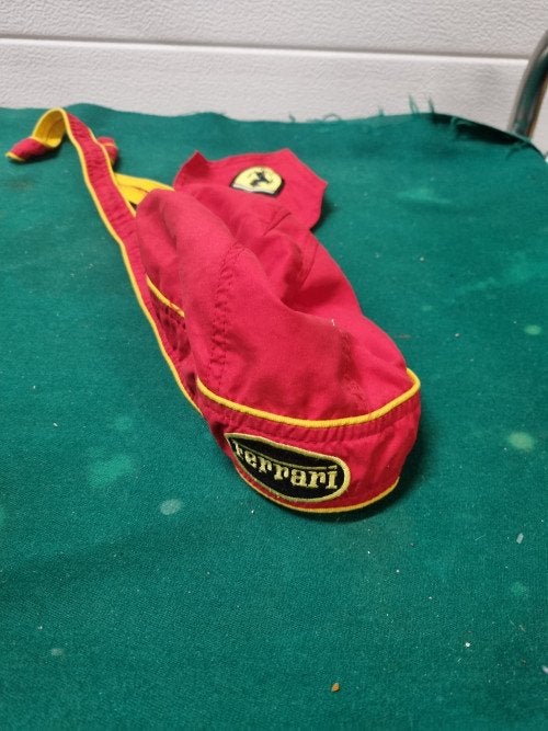 ferrari head bandana vintage, Kleding | Heren, Hoeden en Petten, Ophalen of Verzenden, 'T Olde Gre-j, Info@toldegrej.nl, Endepoelstraat 20f Didam