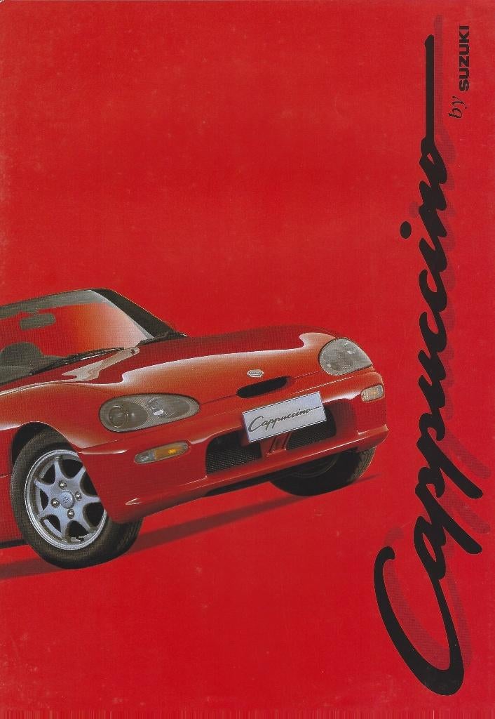 Folder Suzuki Cappuccino 1994, Ophalen of Verzenden, Gelezen, Overige merken