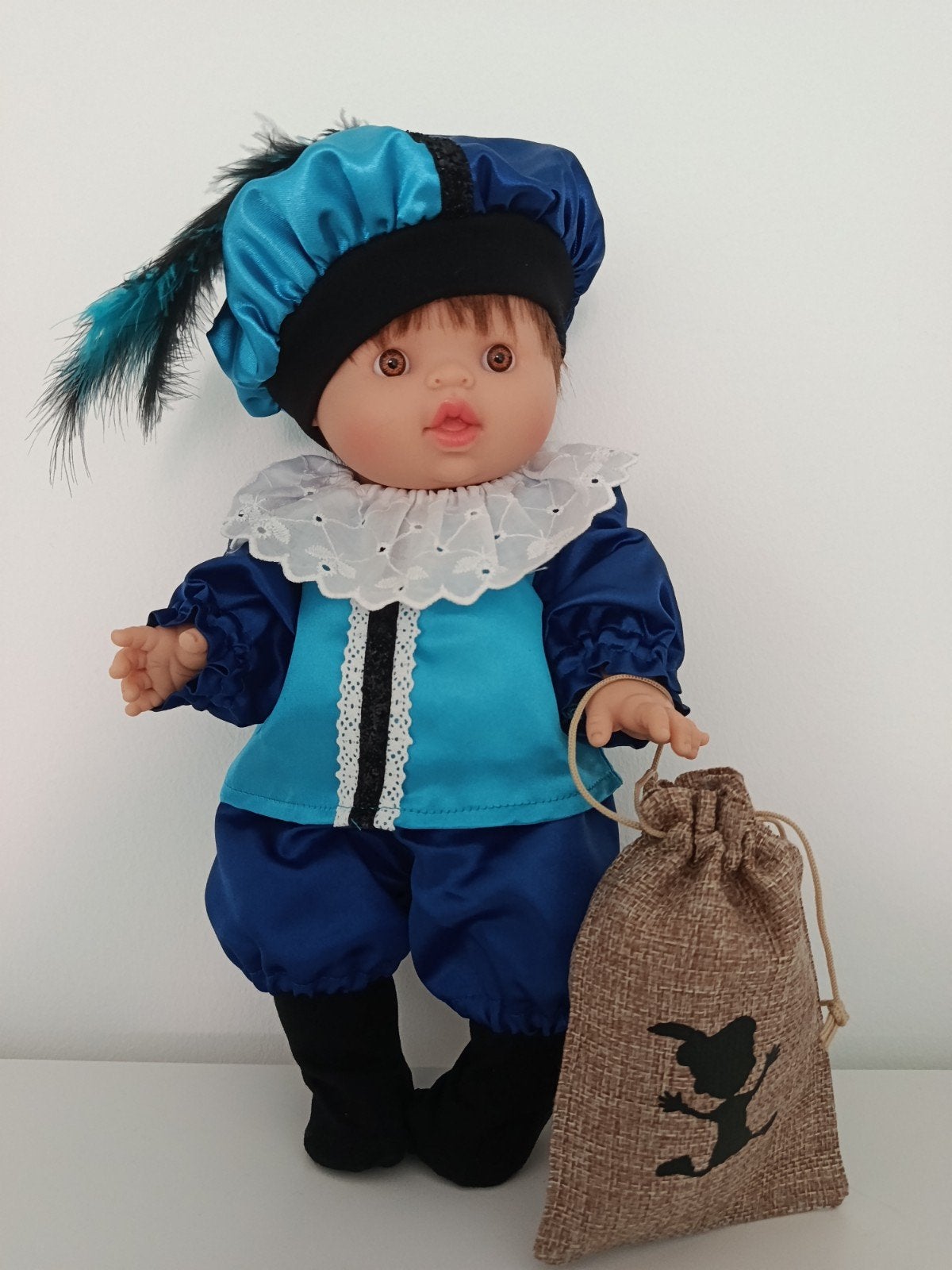Poppenkleertjes voor Gordi poppen van 34cm Pietenpakje, Kinderen en Baby's, Ophalen of Verzenden, Nieuw, Babypop