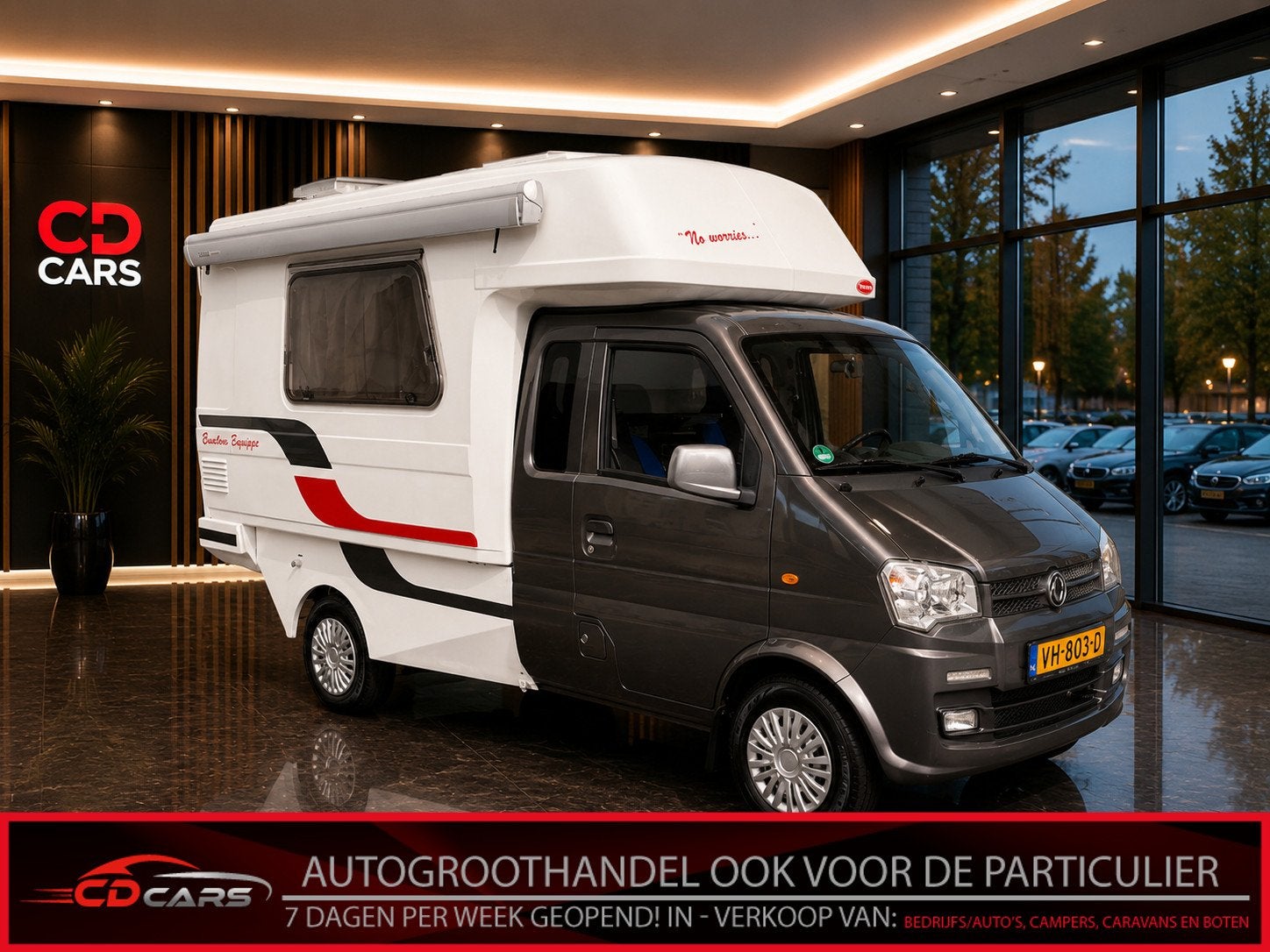 DFSK Camper K-serie K01H 1.3 Koelkast, Camera, Keukenblok, Z, Caravans en Kamperen, Overige merken, Info@cd-cars.nl, C.D. Cars