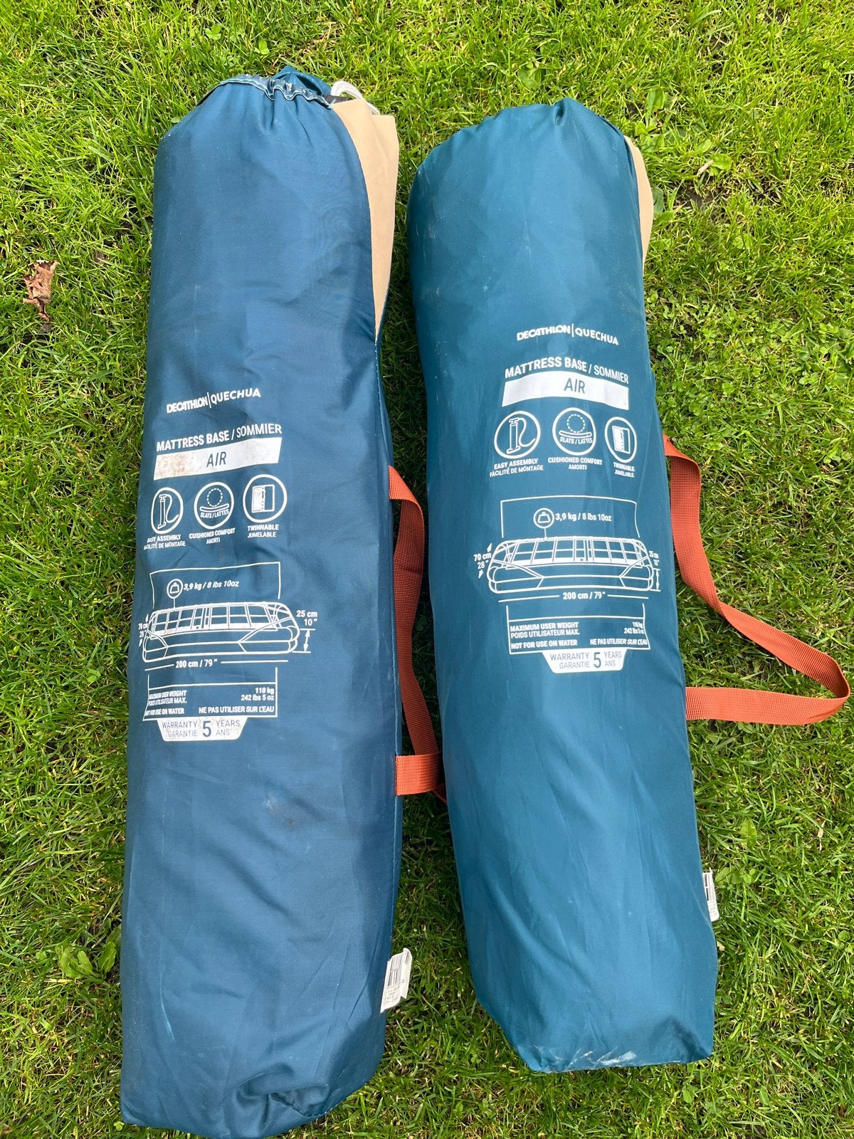 Decathlon Quechua lattenbodem - 2 stuks, Ophalen, Gebruikt, 1-persoons
