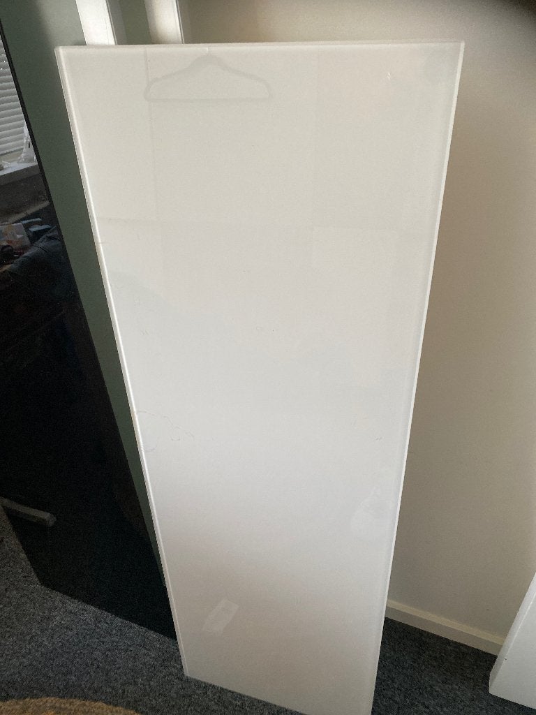 IKEA glas platen voor op besta kastjes, Ophalen, Zo goed als nieuw