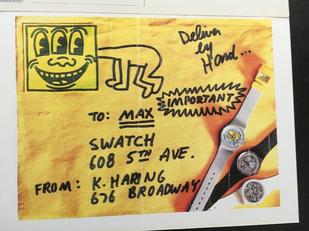 Keith Haring, Verzenden