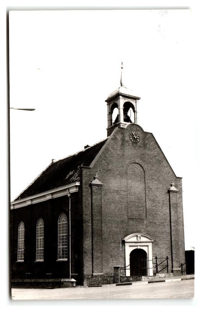 Hoogmade, Ned. Herv. Kerk, Verzamelen, Ansichtkaarten | Nederland, Verzenden, 1960 tot 1980, Ongelopen, Zuid-Holland