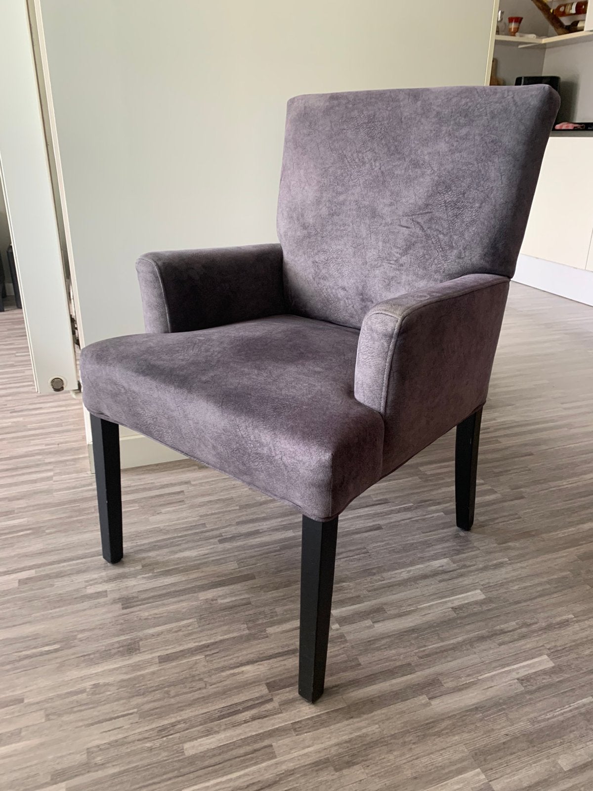 4 luxe eetkamer fauteuils (stoelen), Ophalen, Luxe, Zo goed als nieuw, Vier