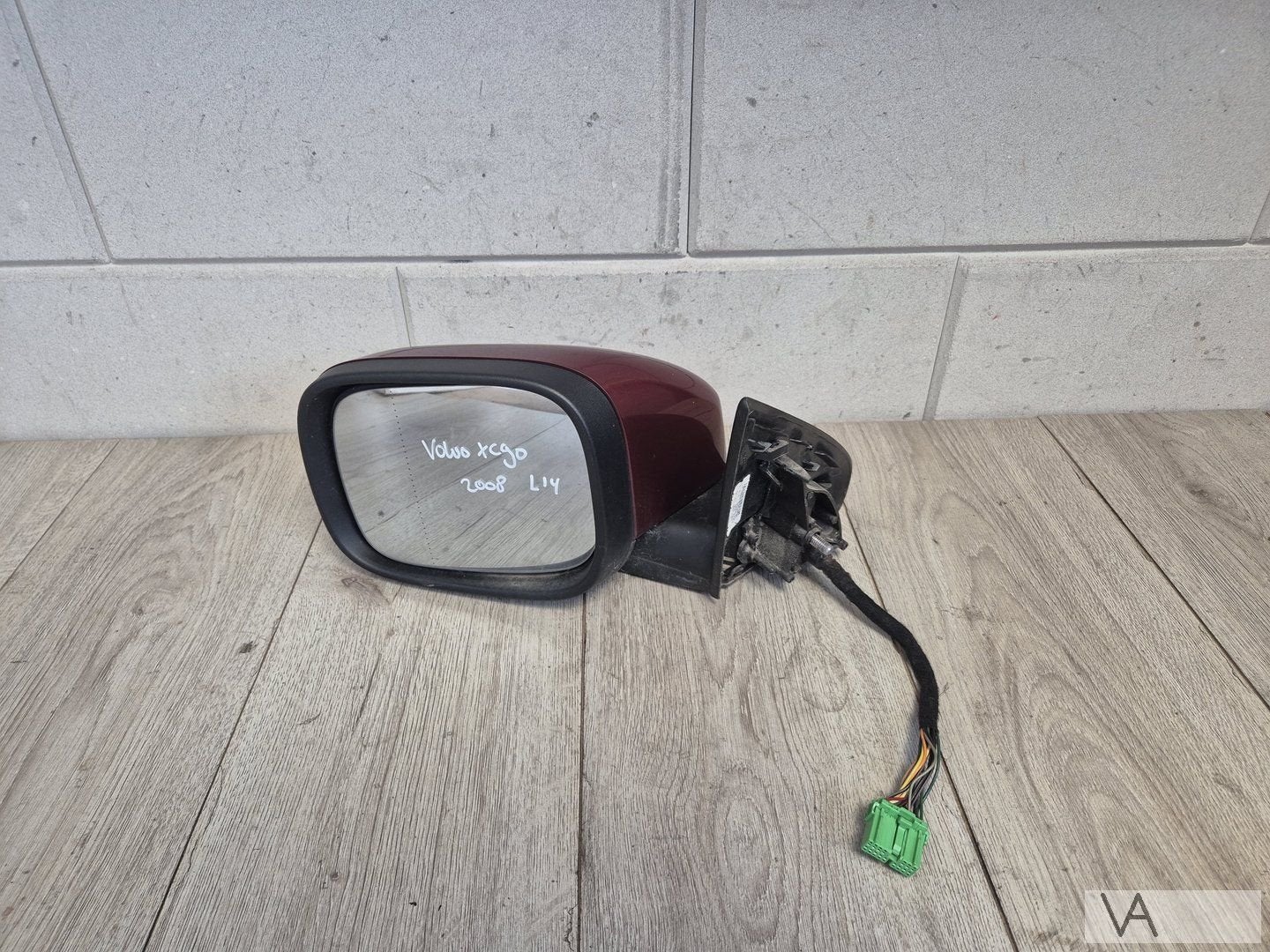 Spiegel links voor Volvo XC90 2006 - 2014 14 draden lampje, Auto-onderdelen, Gebruikt, -, -, Ophalen of Verzenden