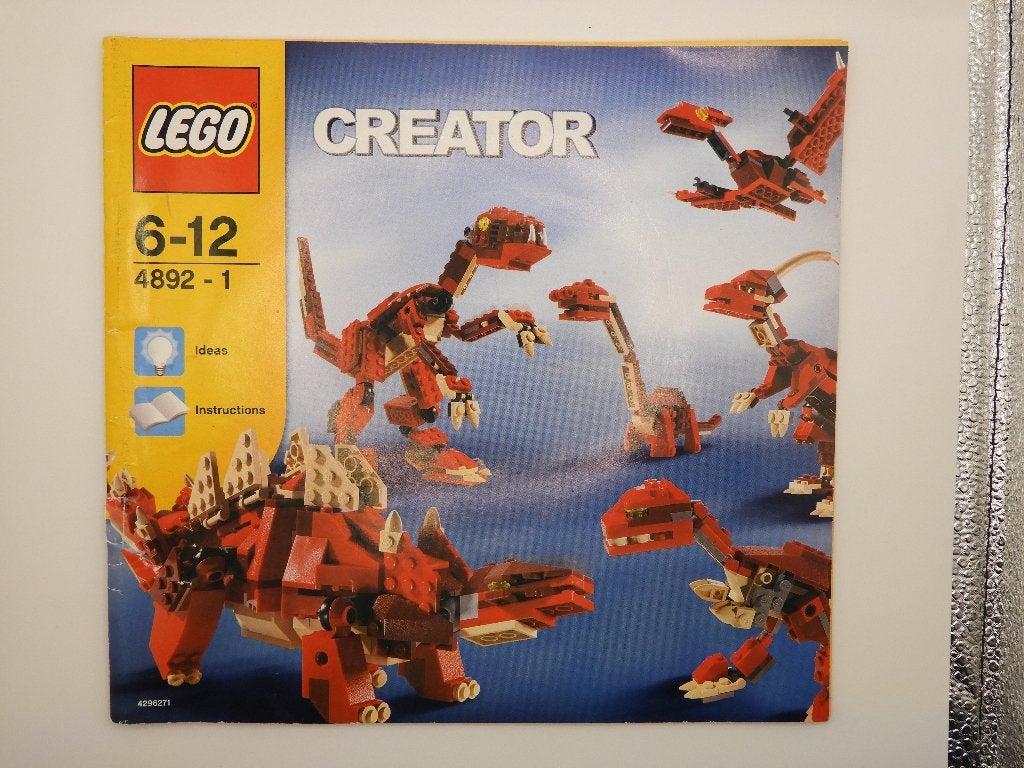 Lego 4892 Prehistoric Power, Kinderen en Baby's, Speelgoed | Duplo en Lego, Gebruikt, Lego, Compleet, Ophalen of Verzenden