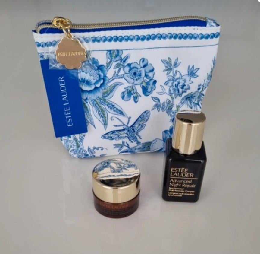 Estee lauder advanced night repair set, Ophalen of Verzenden, Nieuw, Gehele gezicht